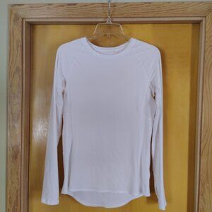 DSG White Long Sleeve Active Top Medium